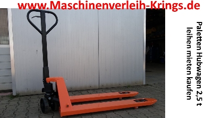 Palettenhubwagen Gabelstapler Hubwagen Europalette mieten leihen kaufen